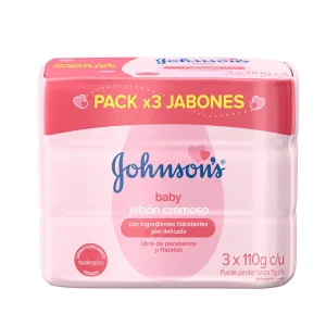 3 JABON JJ BABY ORIGINAL 110 GR - (EXH)