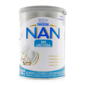 LECHE NAN SIN LACTOSA 400 GR - (CG)
