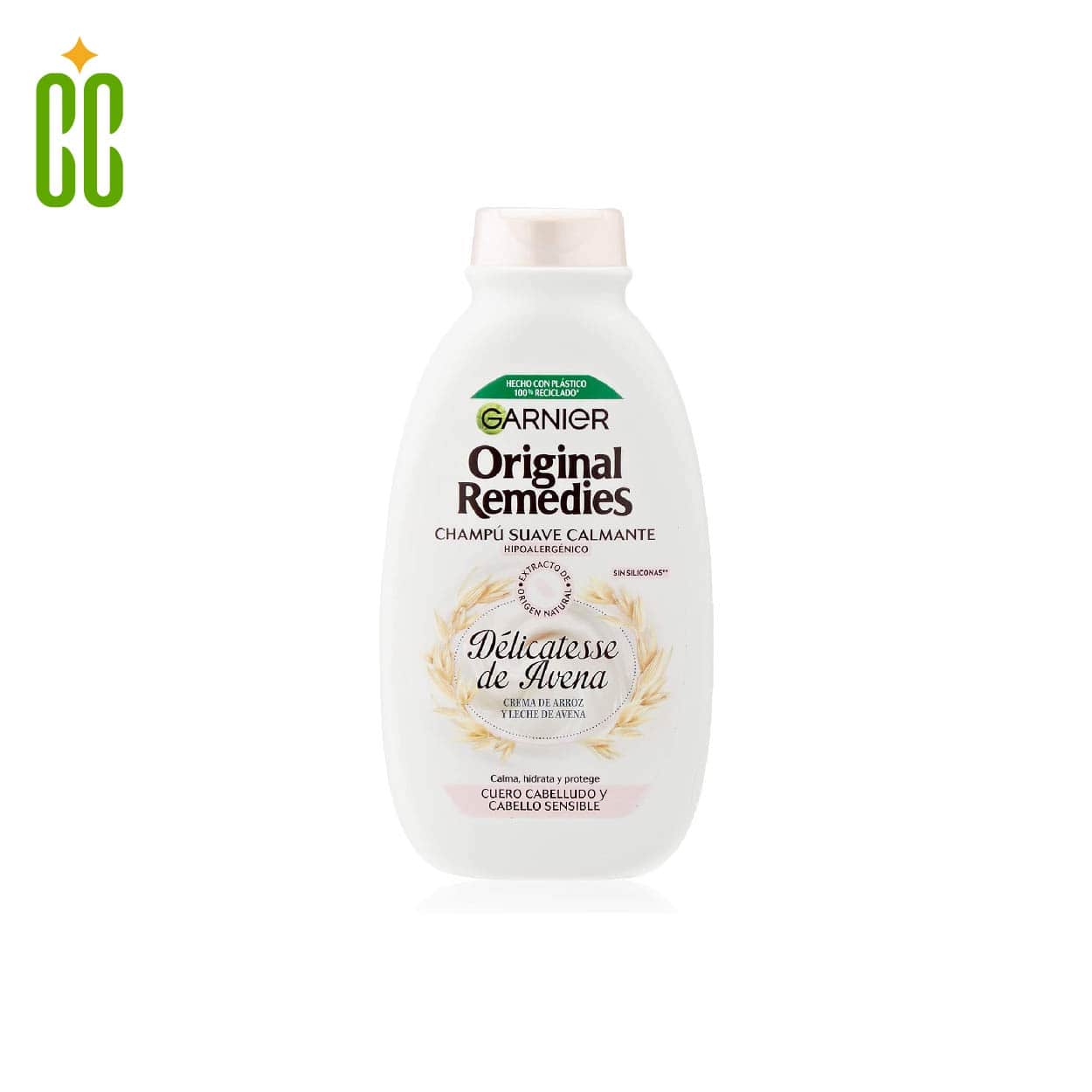 Garnier Original Remedies – Champú Suave Calmante con Délicatesse de Avena, Multi, 300 ml