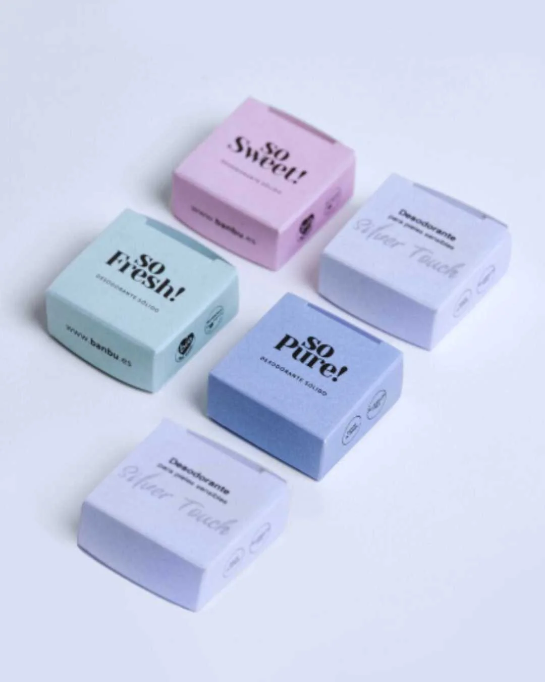 Pack Mini Tallas ECO – Basic Essential Desodorantes Sólidos