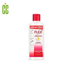 Revlon Flex con Keratina Champú Protector Del Color, 650ml