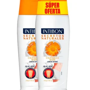 2 JABON INTIMO INTIBON CALENDULA MUJER 210 G