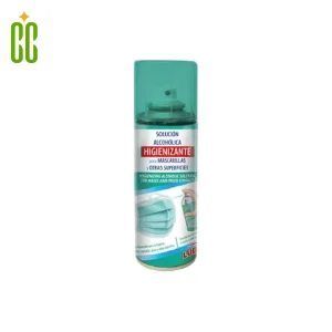 Solución Higienizante para Mascarillas y Superficies en Spray, 200ml