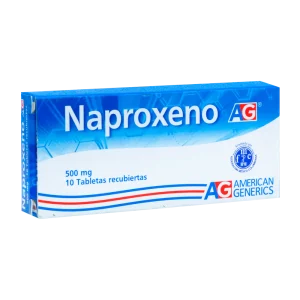 NAPROXENO 500 MG 10 TABLETAS AG